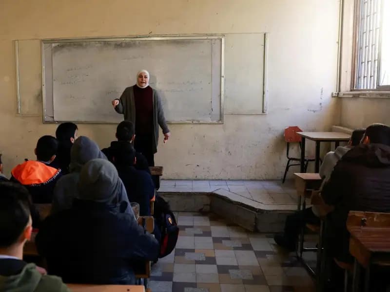 Suriye'de Okullar Yeniden Açıldı!