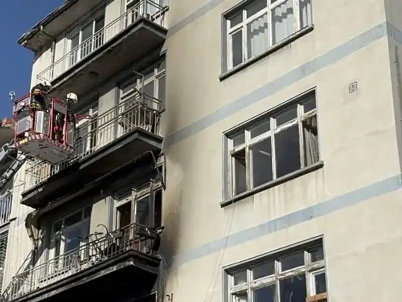 Konya’da 4 Katlı Binada Yangın: İki Çocuğun Hayatına Mal Oldu