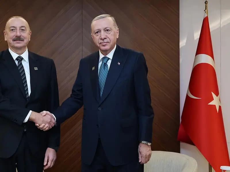 Cumhurbaşkanı Erdoğan, Aliyev ile Görüştü