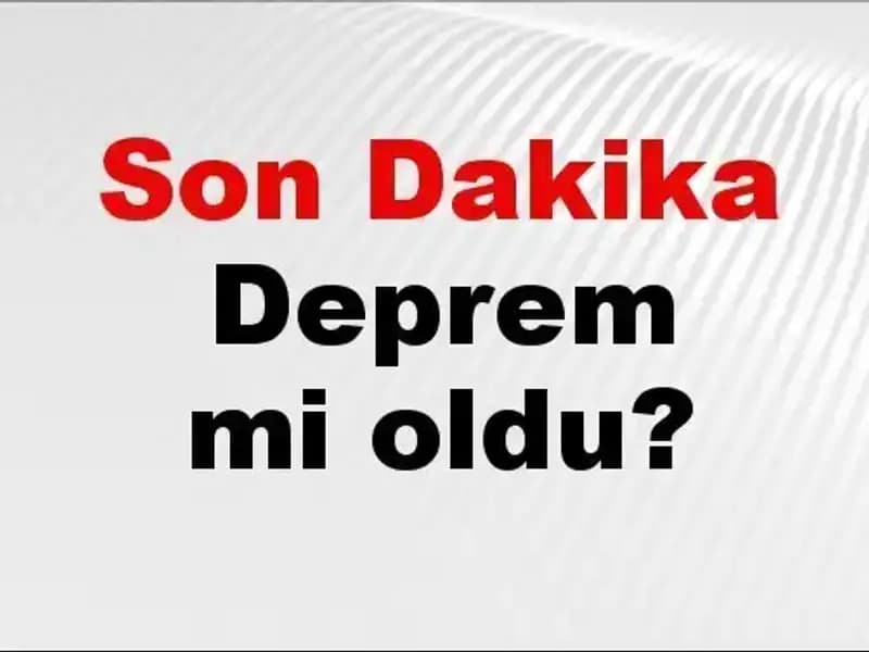 Denizli’de Deprem Korkusu! Son Gelişmeler ve Detaylar