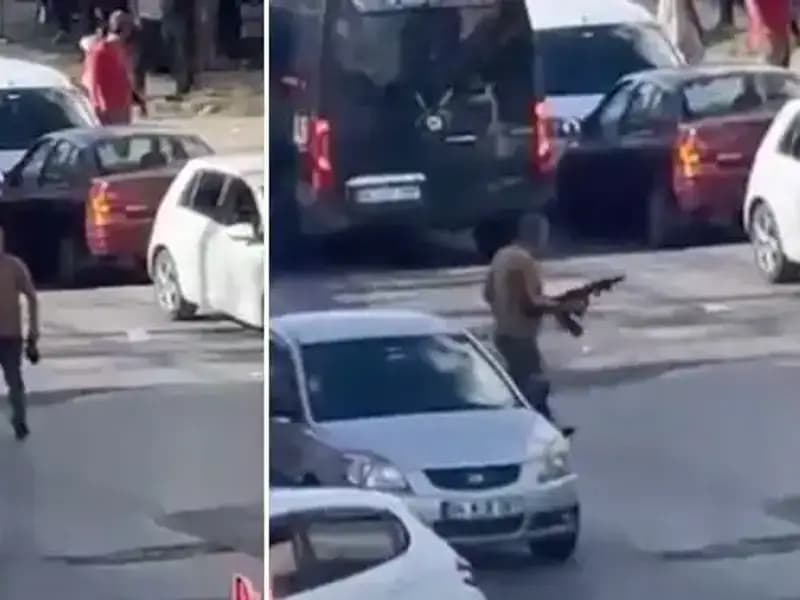 Başakşehir’de Pompalı Tüfekle Sokağa Çıkan Şüpheli Herkesi Korkuttu