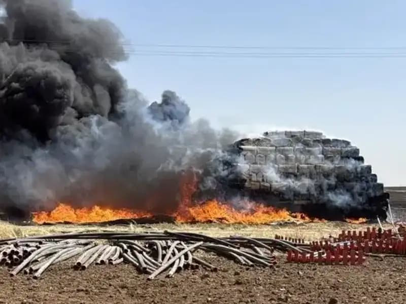 Mardin'de Anız Yangını: Tarım Alanları Tehlikede, Olayın Sebepleri ve Sonuçları