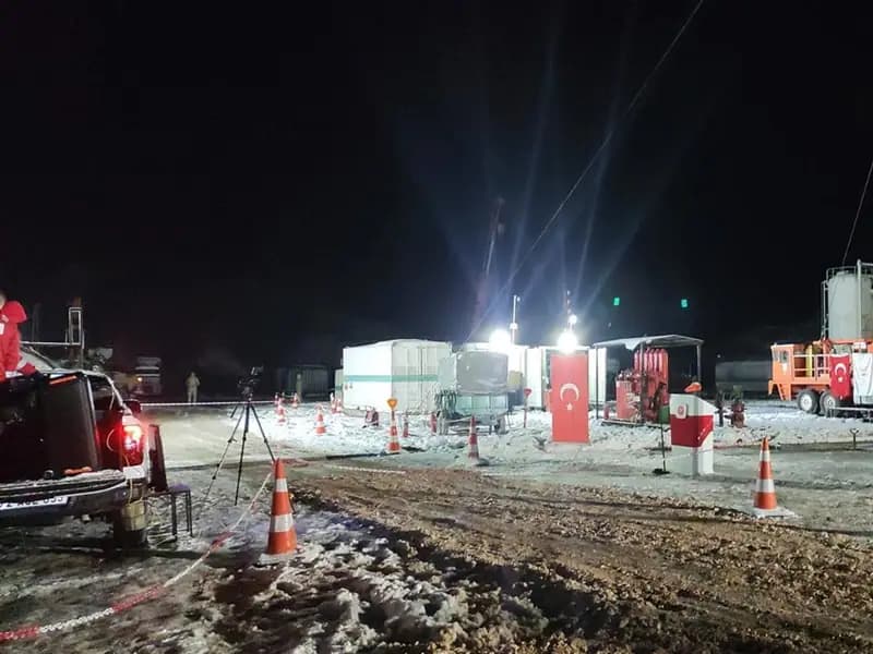 Yeni Yılın İlk Petrol Sondaj Kuyusu Şırnak'ta Açıldı