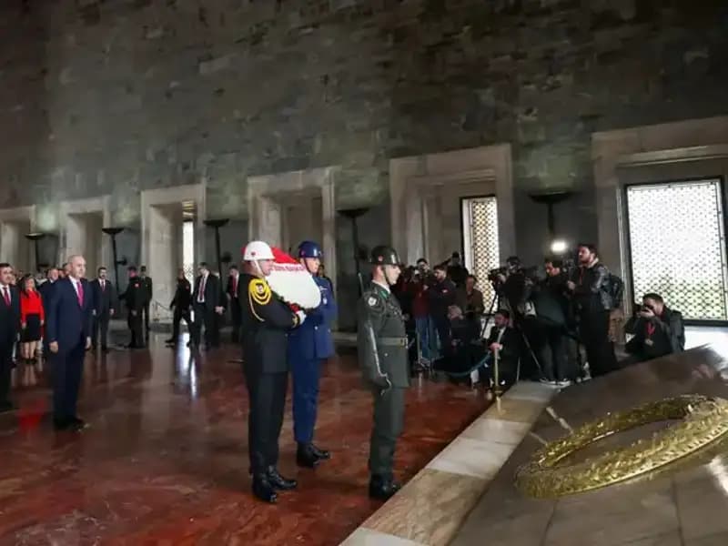 Türkiye'nin Geleceği İçin Bir Araya Geldiler: Devlet Erkanı Anıtkabir'de