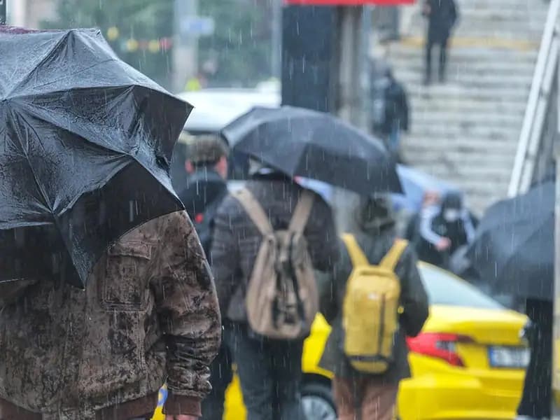 Türkiye'de Yağışlı Hava Etkisini Sürdürüyor