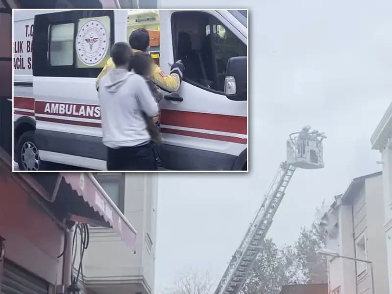 Fatih'te Yangın: İtfaiye Ekipleri Mahsur Kalanları Kurtardı