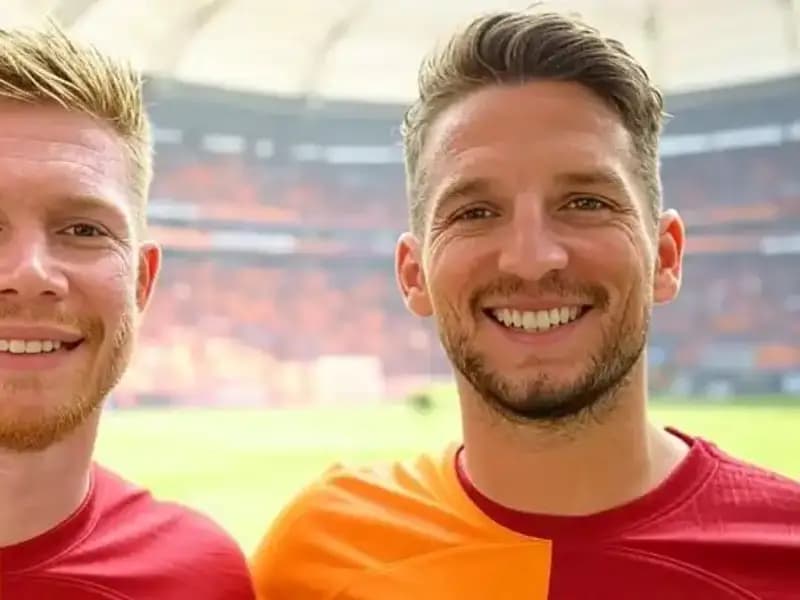 Galatasaray'dan Şaşırtan Hamle: Kevin de Bruyne İçin Mertens devrede!
