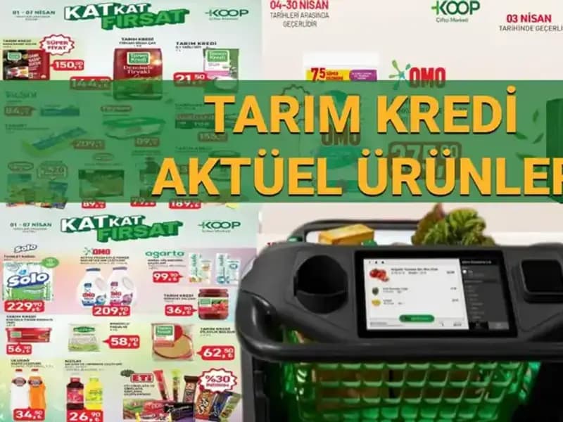 Tarım Kredi Marketleri’nde 4-7 Nisan İndirimli Ürünler: Kahvaltılık ve Temizlik Ürünlerinde Fırsatlar