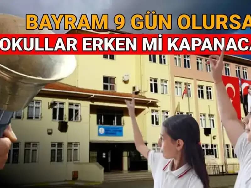 Okullar Ne Zaman Kapanıyor? 2025 Yaz Tatili Takvimi Açıklandı!