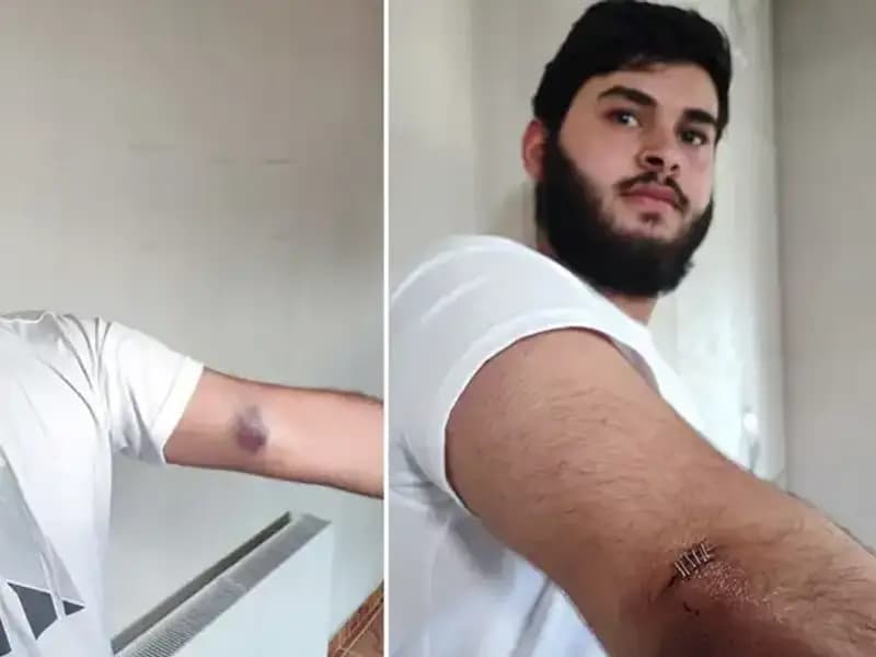 Bahçeye Kaçan Top, Mahallede Eğlenceli Bir Karmaşa Yarattı