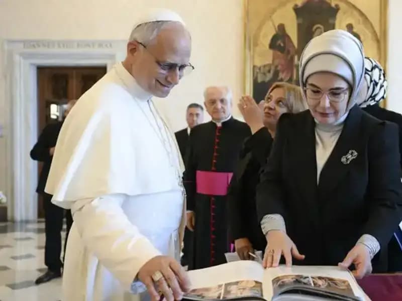 Emine Erdoğan ile Papa Leo: Gazze Krizi Üzerine Tarihi Buluşma