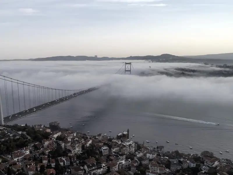 İstanbul Boğazı'nda Gemi Trafiği Kapatıldı