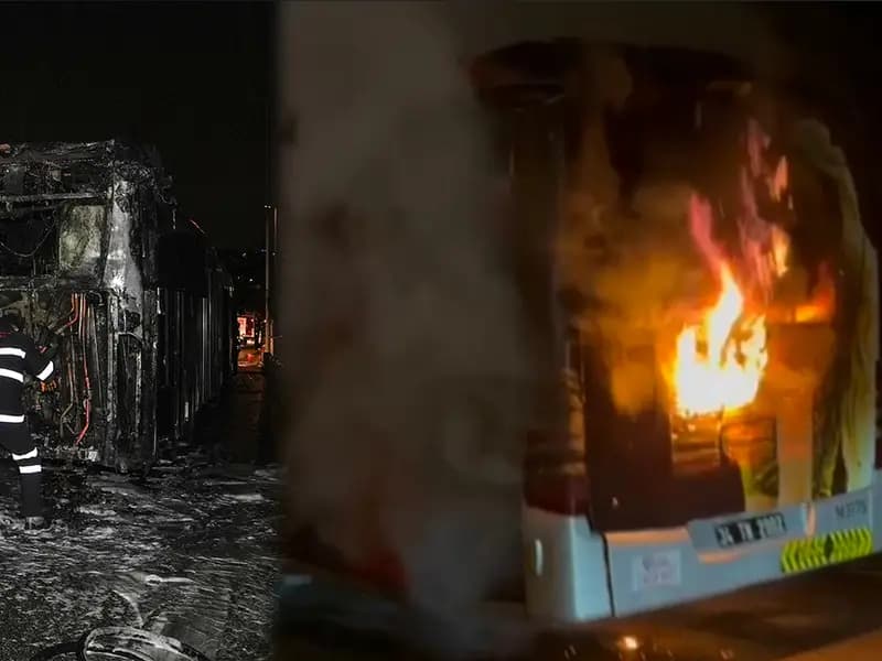 Beşiktaş'ta Metrobüs Yangını: 60 Yolcu Güvenle Tahliye Edildi