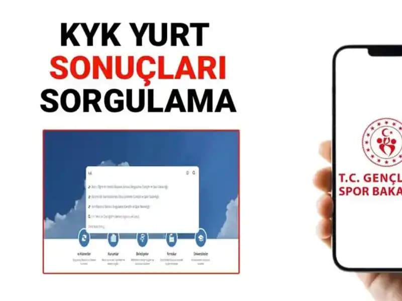 2025-2026 KYK Yurt Yerleştirme Sonuçları Açıklandı! Sorgulama Ekranı Burada