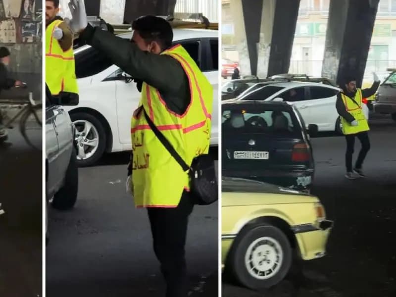 Suriye'de Gönüllüler Trafiği Yönetiyor!