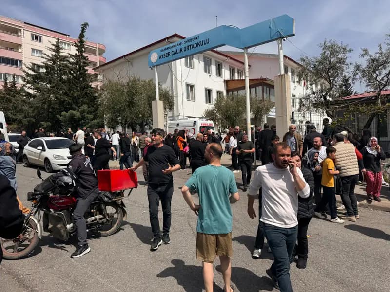 Kahramanmaraş'ta Okulda Silahlı Saldırı: 9 Kişi Hayatını Kaybetti