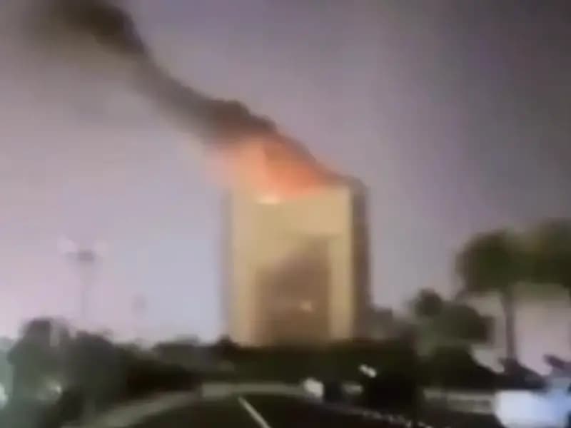 İran'ın Kuveyt Bakanlıklar Kompleksi'ne Dronlu Saldırısı