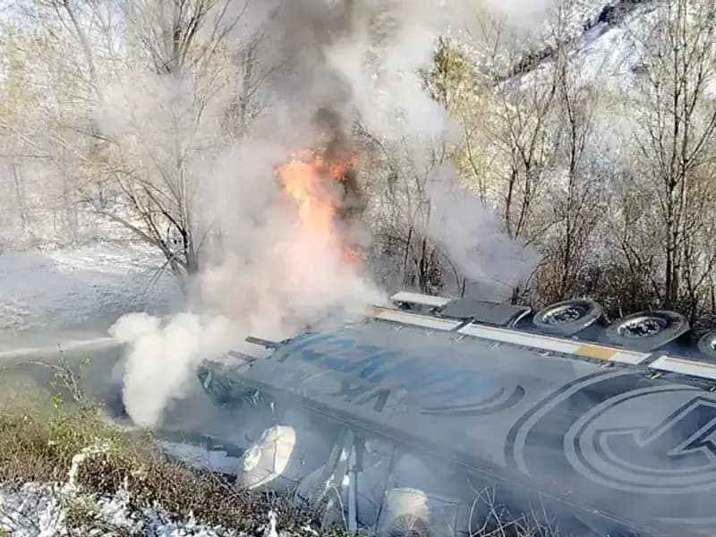 TIR Yangını: Trajik Kaza Sürücünün Hayatına Mal Oldu