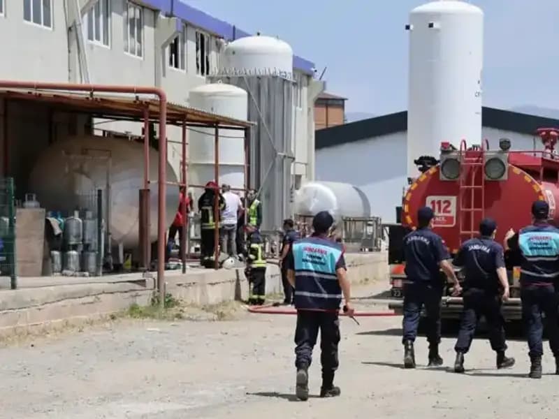 Elazığ'daki Gaz Dolum Tesisinde Şok Patlama: Birçok Yaralı Var!