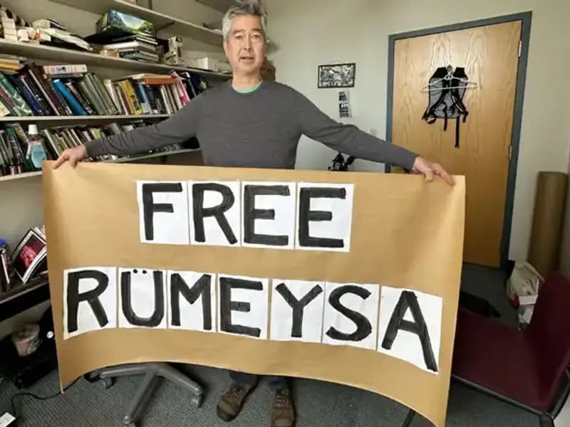 ABD’li Profesör, Rümeysa Öztürk İçin Açlık Grevine Başladı!