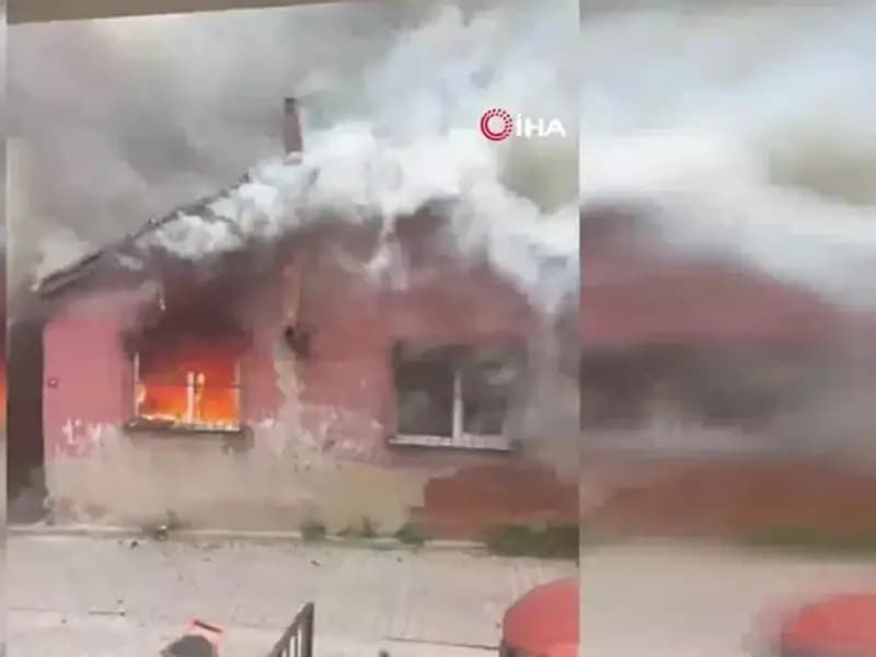 Kağıthane'deki Gecekondu Yangınında 1 Kişi Hayatını Kaybetti