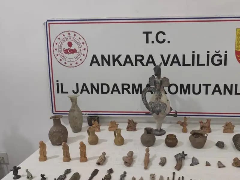 Başkentte Tarihi Eser Operasyonu