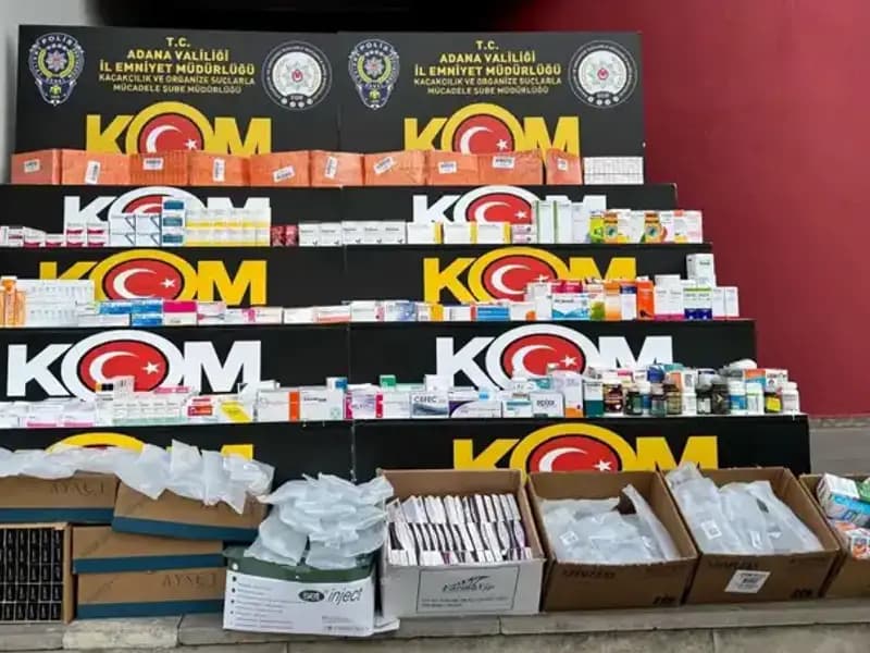 Adana'da Yasa Dışı İlaç Operasyonu: 150 Bin Lira Değerinde Ele Geçirildi