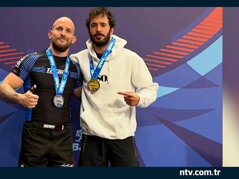 Barış Arduç, Jiu-Jitsu Şampiyonasında Altın Madalya Kazandı