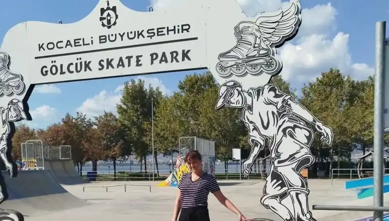 Kocaeli’de Kaykay Parkına Mattia Ahmet Minguzzi’nin Anısı Kazandırıldı