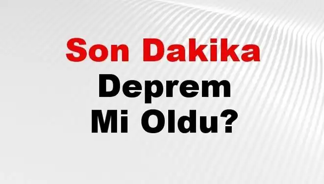 Bursa'da Bu Akşam Beklenmedik Deprem! İşte Son Gelişmeler