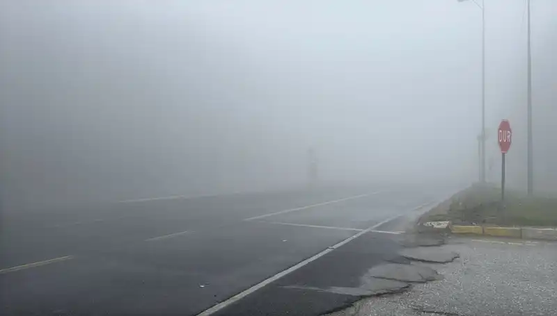 Bolu Dağı'nda Görüş Mesafesi Düşerken Seyahat Edenler Dikkat!